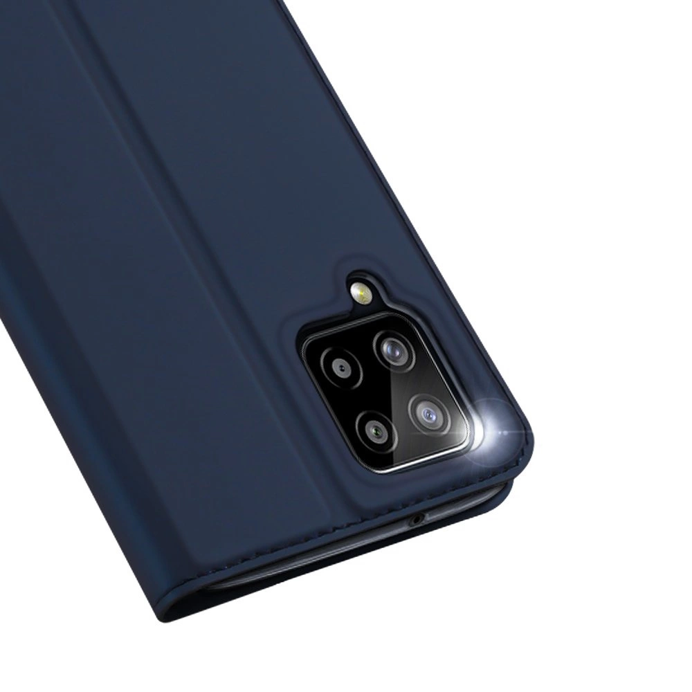 Dux Ducis Skin Pro Bookcase tipo dėklas, skirtas Samsung Galaxy A22 4G mėlynas