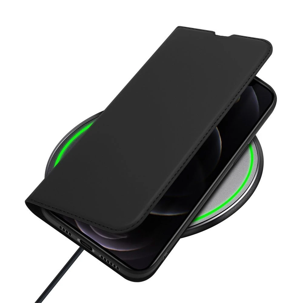Dux Ducis Skin Pro dėklas skirtas Apple iPhone 13 Pro Max, juodas