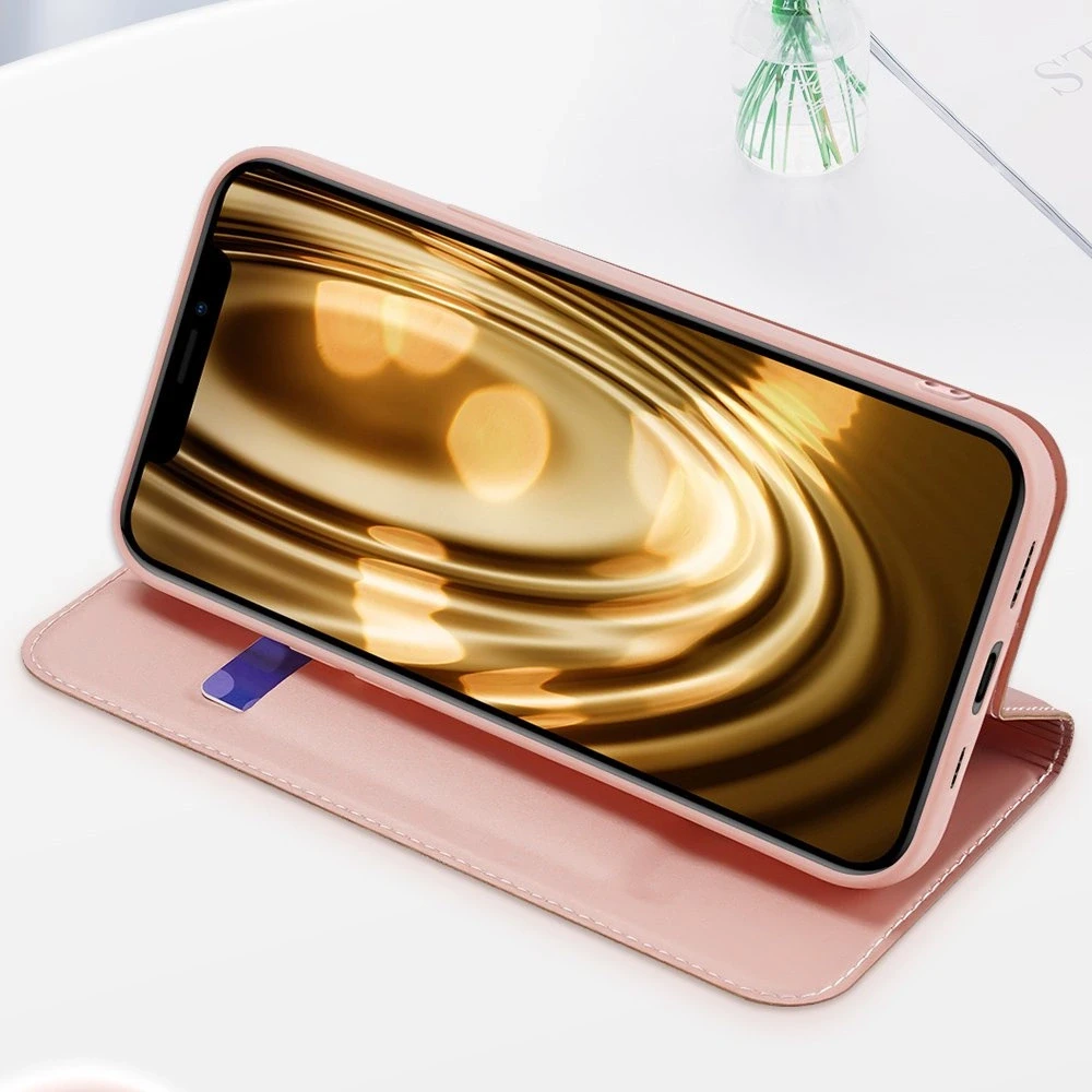 Dux Ducis Skin Pro dėklas skirtas Apple iPhone 13 mini, auksinis