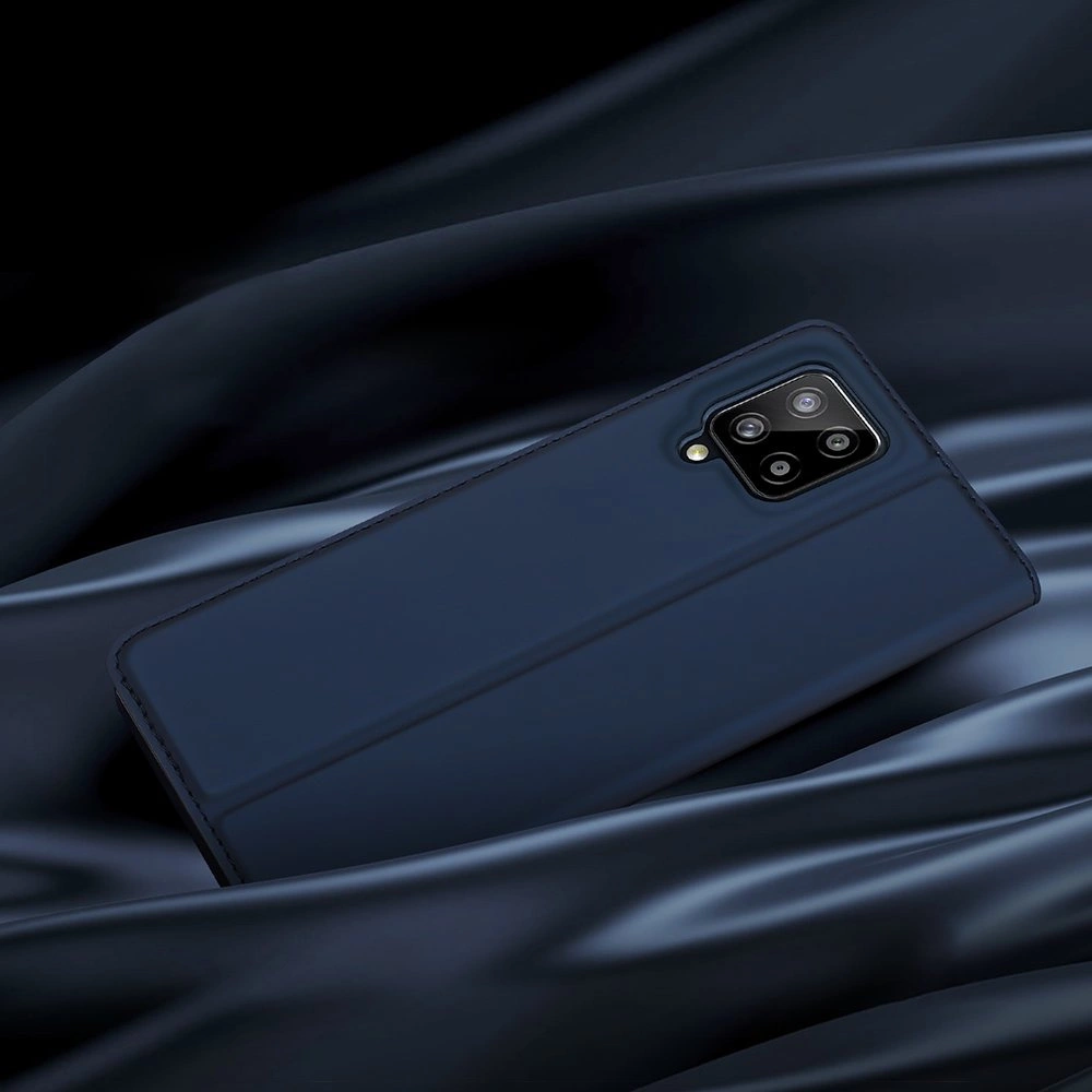 Dux Ducis Skin Pro Bookcase tipo dėklas, skirtas Samsung Galaxy A22 4G mėlynas