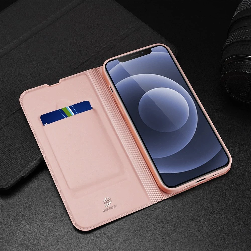Dux Ducis Skin Pro dėklas skirtas Apple iPhone 13 mini, auksinis