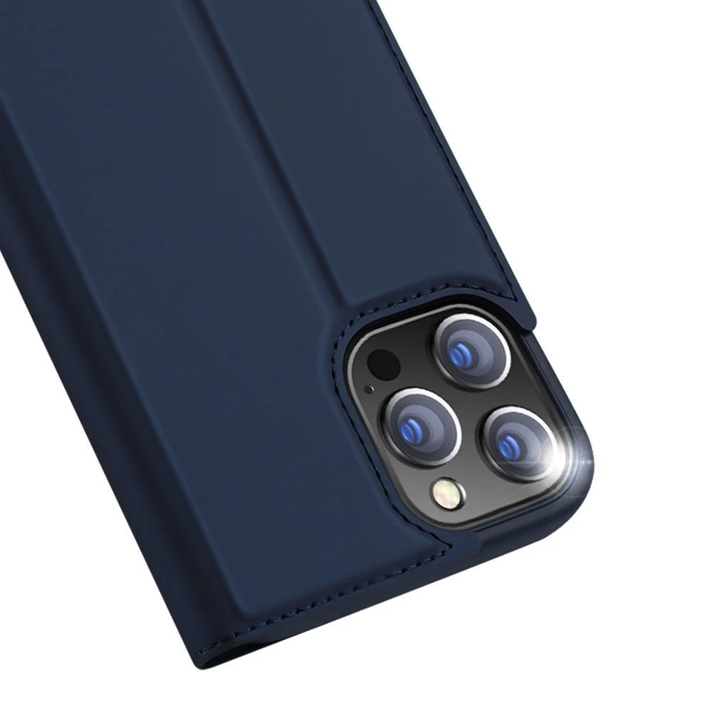 Dux Ducis Skin Pro dėklas skirtas Apple iPhone 13 Pro Max, mėlynas