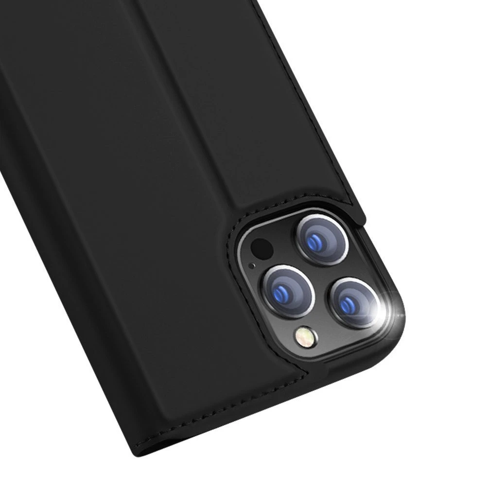 Dux Ducis Skin Pro dėklas skirtas Apple iPhone 13 Pro Max, juodas