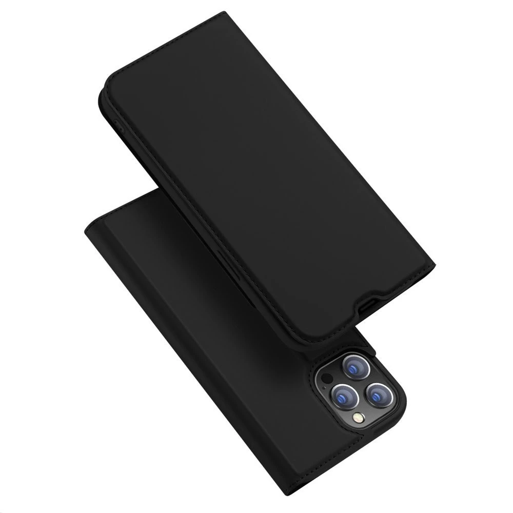Dux Ducis Skin Pro dėklas skirtas Apple iPhone 13 Pro Max, juodas