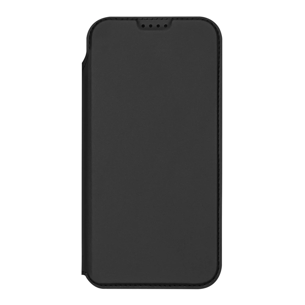 Dux Ducis Skin Pro dėklas skirtas Apple iPhone 17 Pro Max su Flip and Card Slot – juodos spalvos