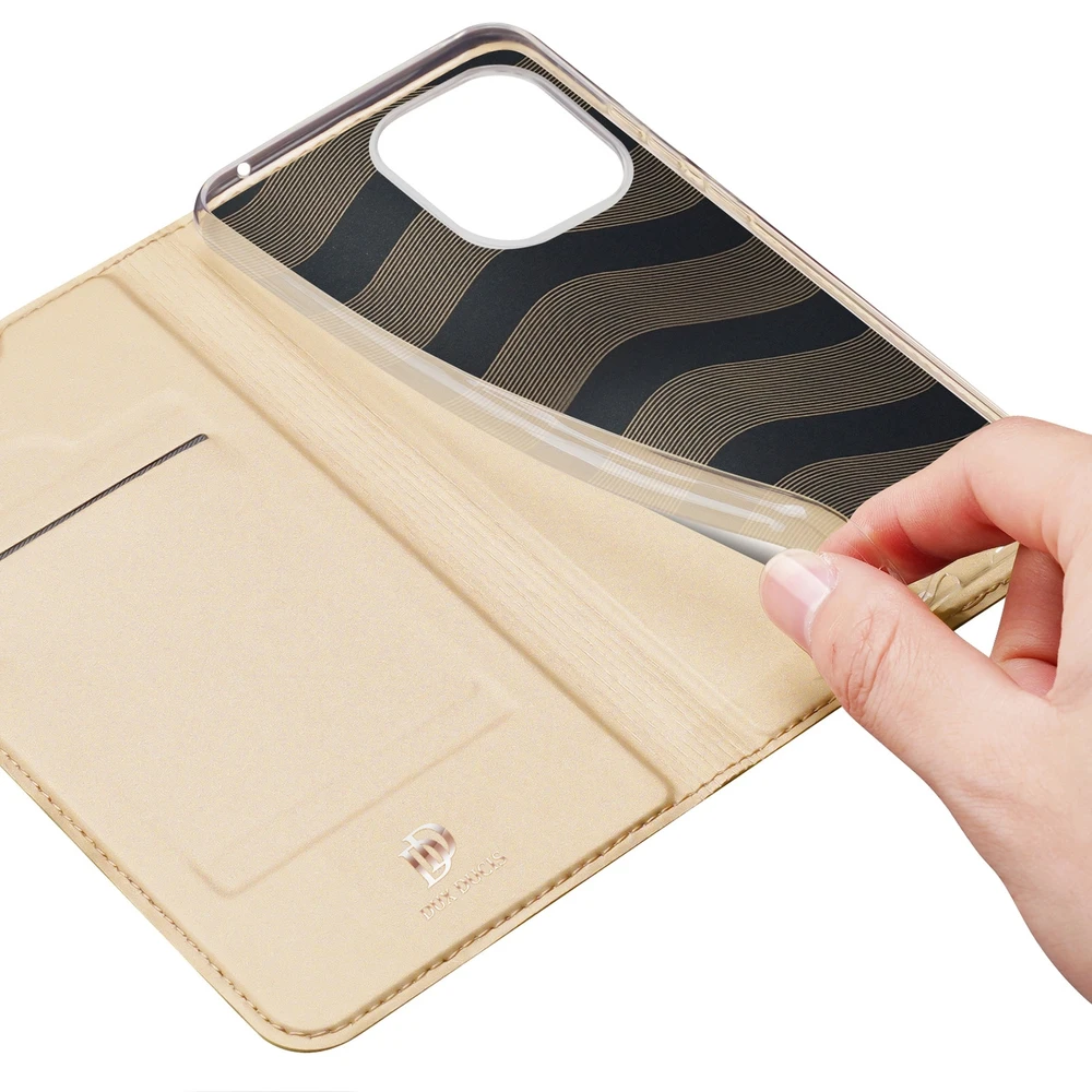 Dėklas Dux Ducis Skin Pro Xiaomi Redmi 11A/12C/Poco C55 auksinis