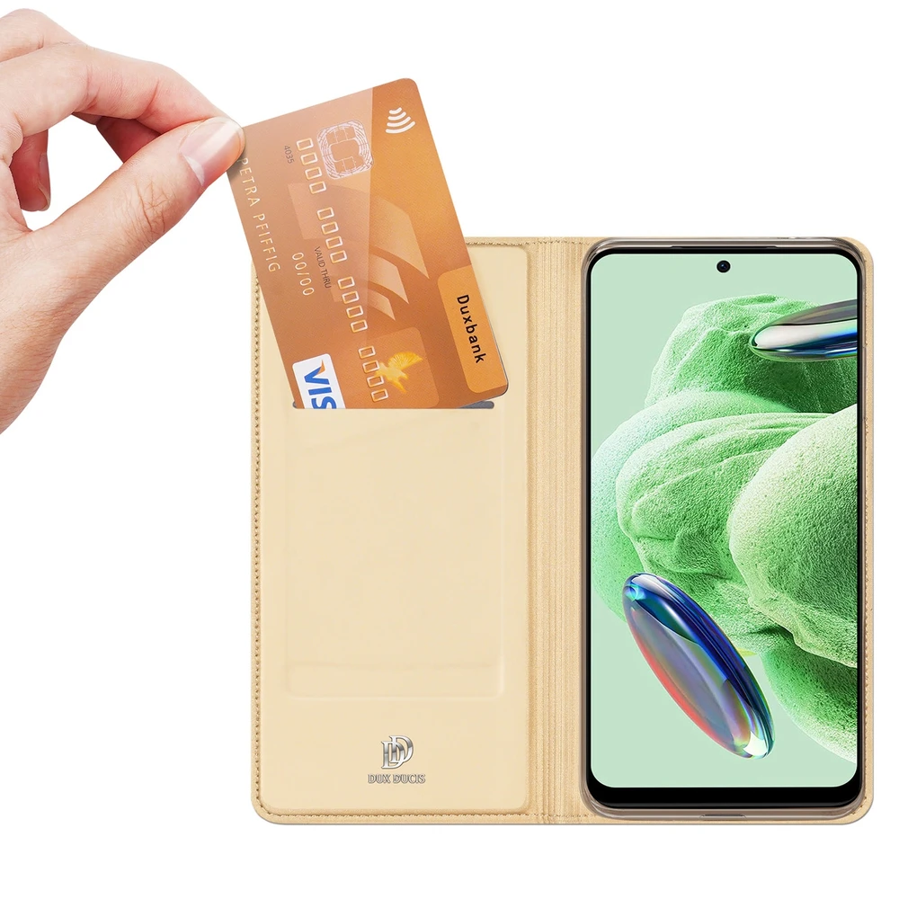 Dėklas Dux Ducis Skin Pro Xiaomi Poco X5 5G/Redmi Note 12 5G auksinis