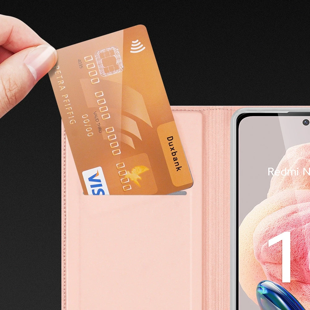 Dėklas Dux Ducis Skin Pro Xiaomi Redmi Note 12/Note 12 4G tamsiai mėlynas