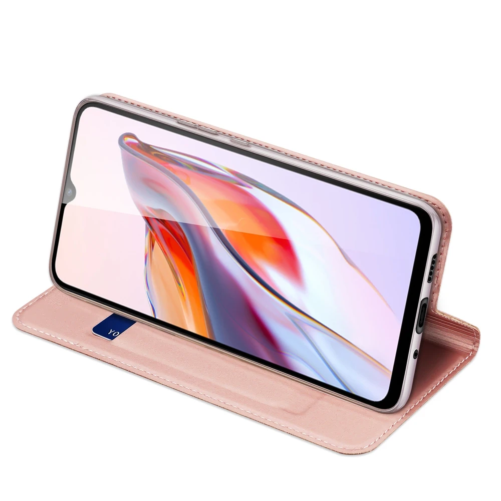 Dėklas Dux Ducis Skin Pro Xiaomi Redmi 11A/12C/Poco C55 rožinis-auksinis
