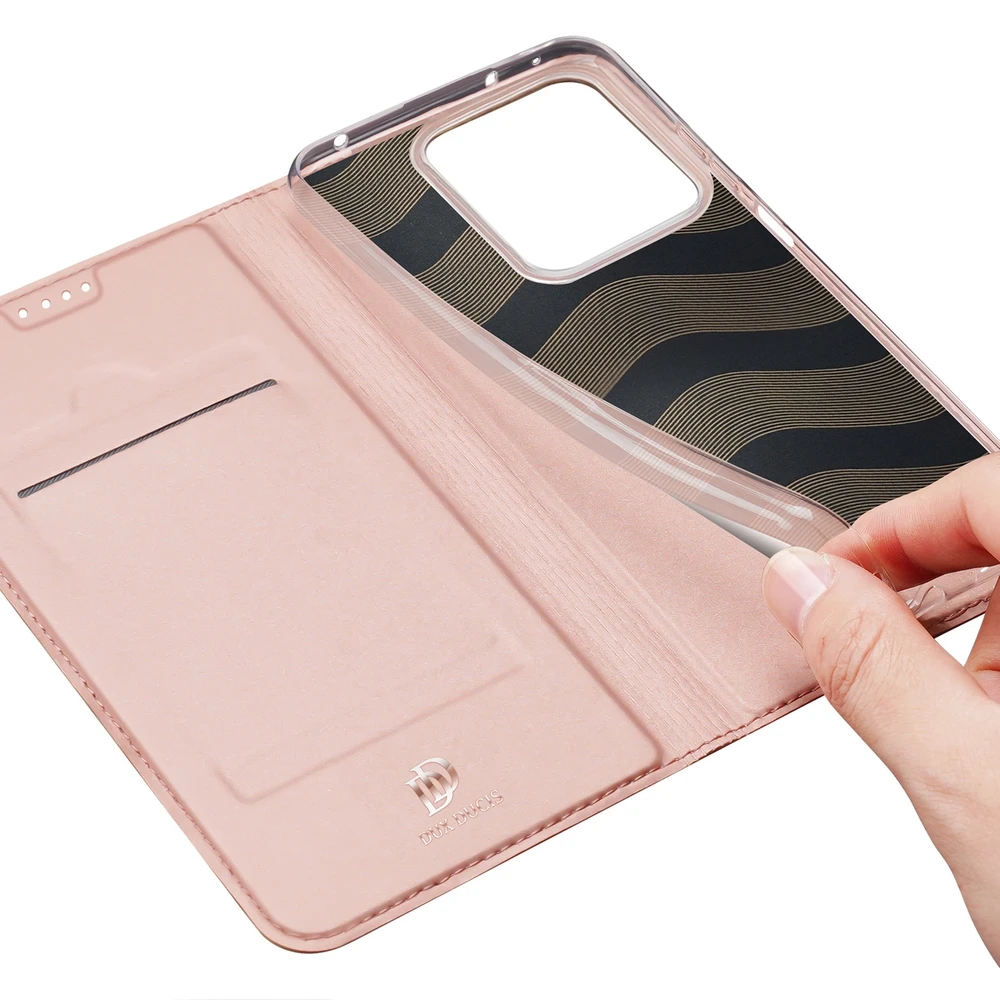 Dėklas Dux Ducis Skin Pro Xiaomi Redmi Note 13 5G rožinio aukso