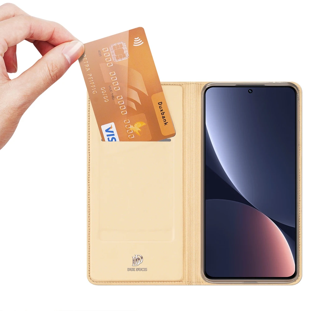 Dux Ducis Skin Pro dėklas skirtas Xiaomi 13, auksinis