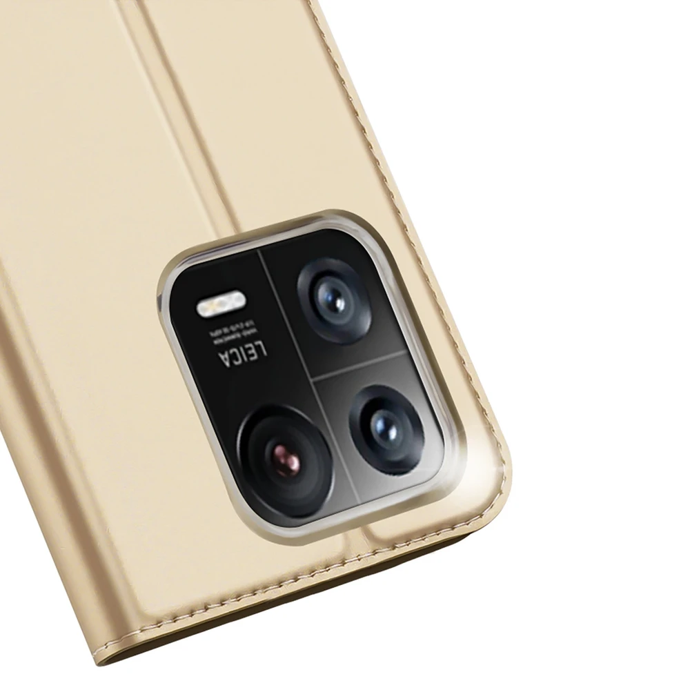 Dux Ducis Skin Pro dėklas skirtas Xiaomi 13 Pro, auksinis