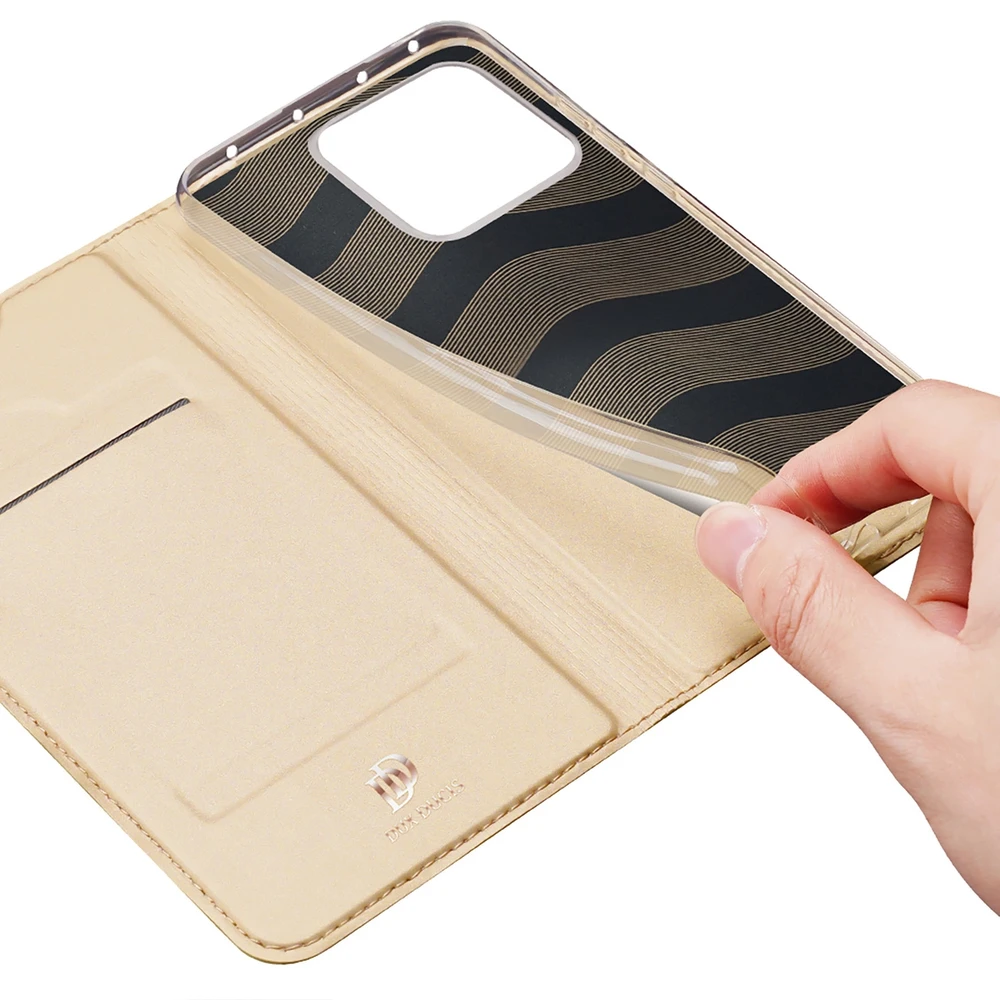 Dux Ducis Skin Pro dėklas skirtas Xiaomi 13 Pro, auksinis
