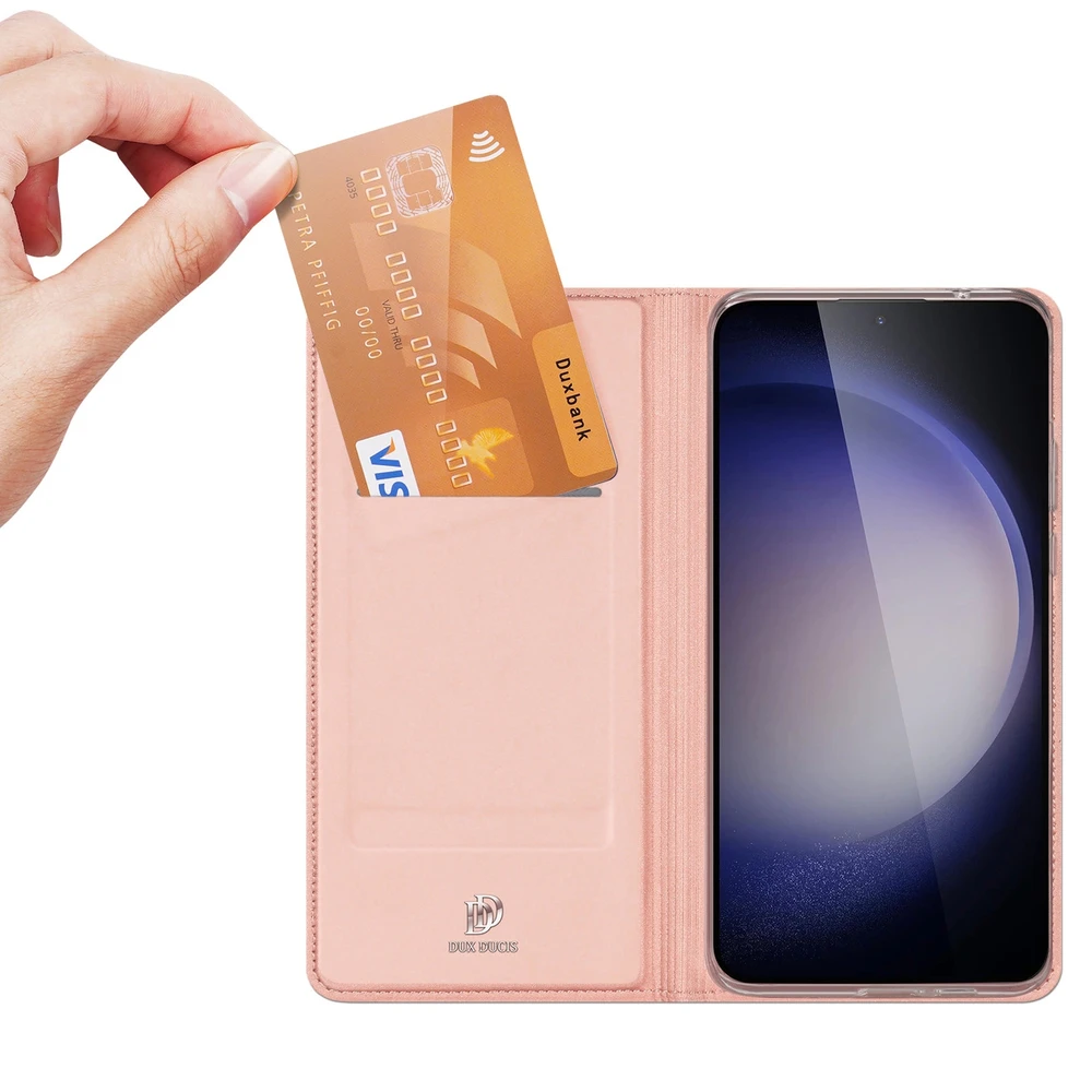 Dėklas Dux Ducis Skin Pro Samsung S926 S24 Plus rožinio aukso