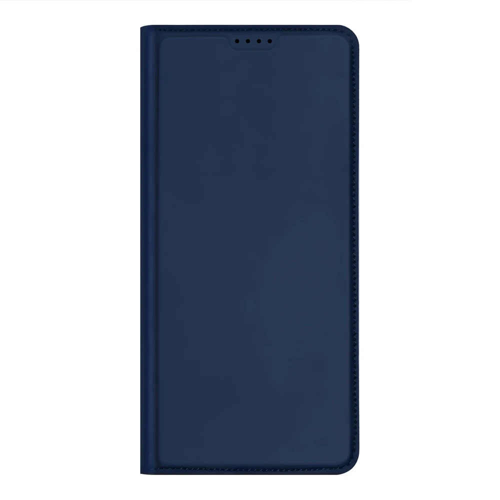 Dux Ducis Skin Pro Honor Magic5 atverčiamas Card Wallet su stoveliu dėklas telefonui mėlynos spalvos