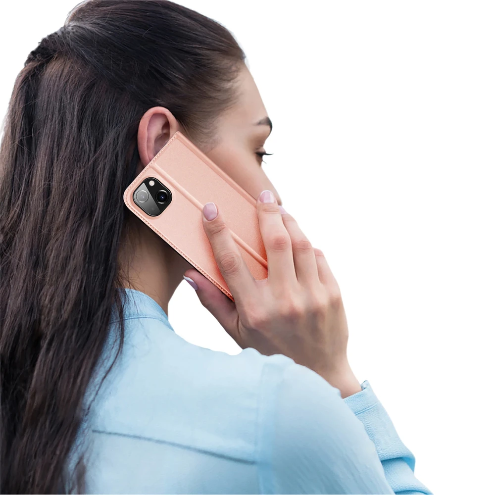 Dux Ducis Skin Pro dėklas skirtas iPhone 14 Plus, rožinis