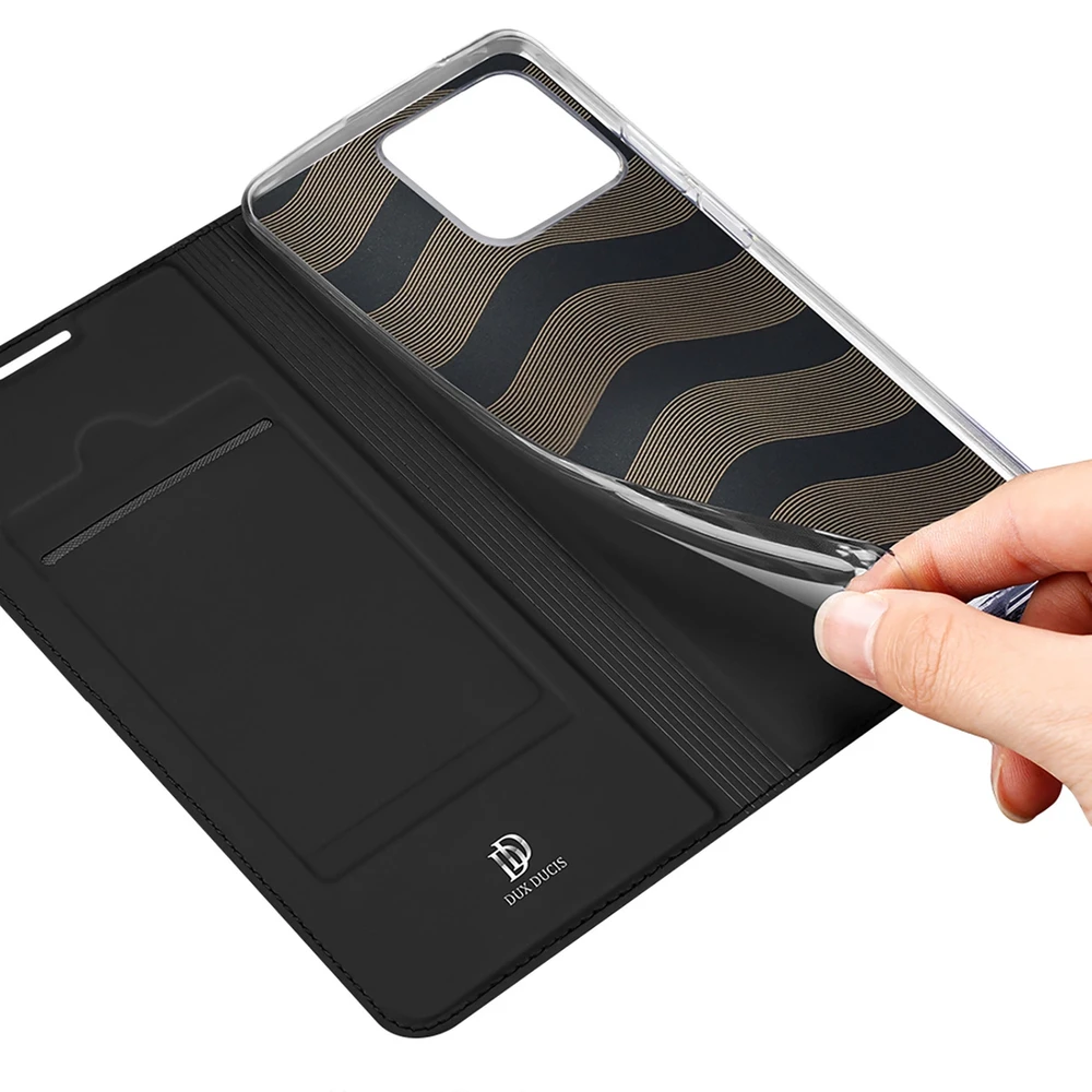 Dux Ducis Skin Pro dėklas skirtas Realme Narzo 50A, juodas