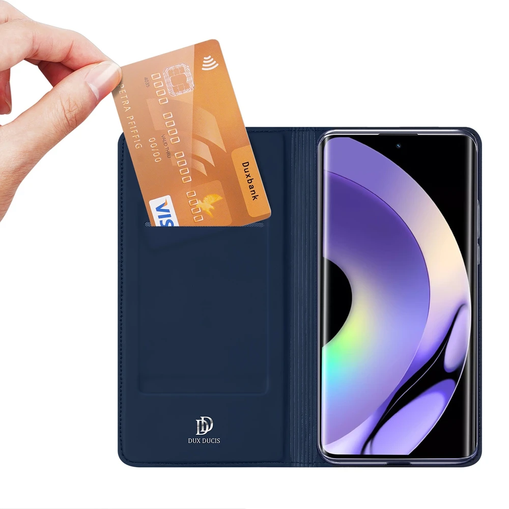 Dux Ducis Skin Pro dėklas skirtas Realme 10 Pro, mėlynas