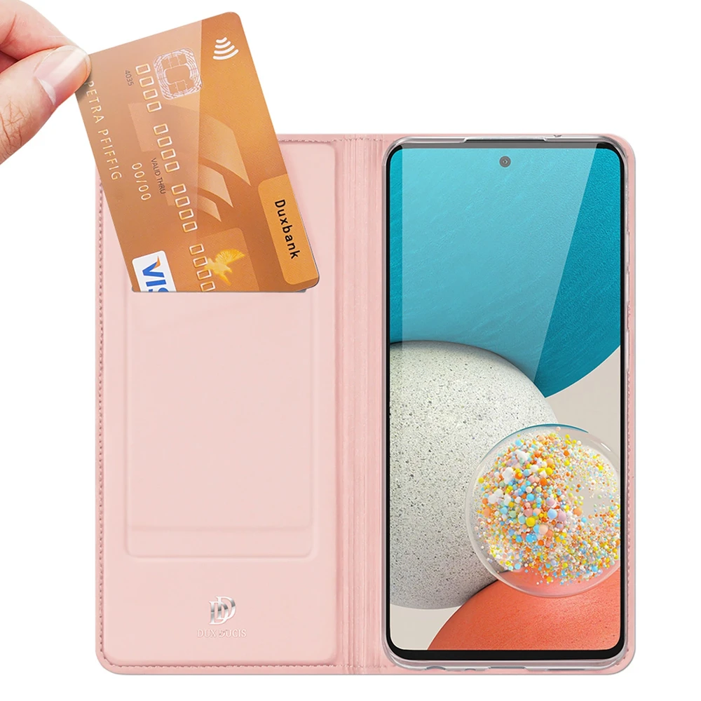 Dux Ducis Skin Pro dėklas skirtas Samsung Galaxy A73, rožinis