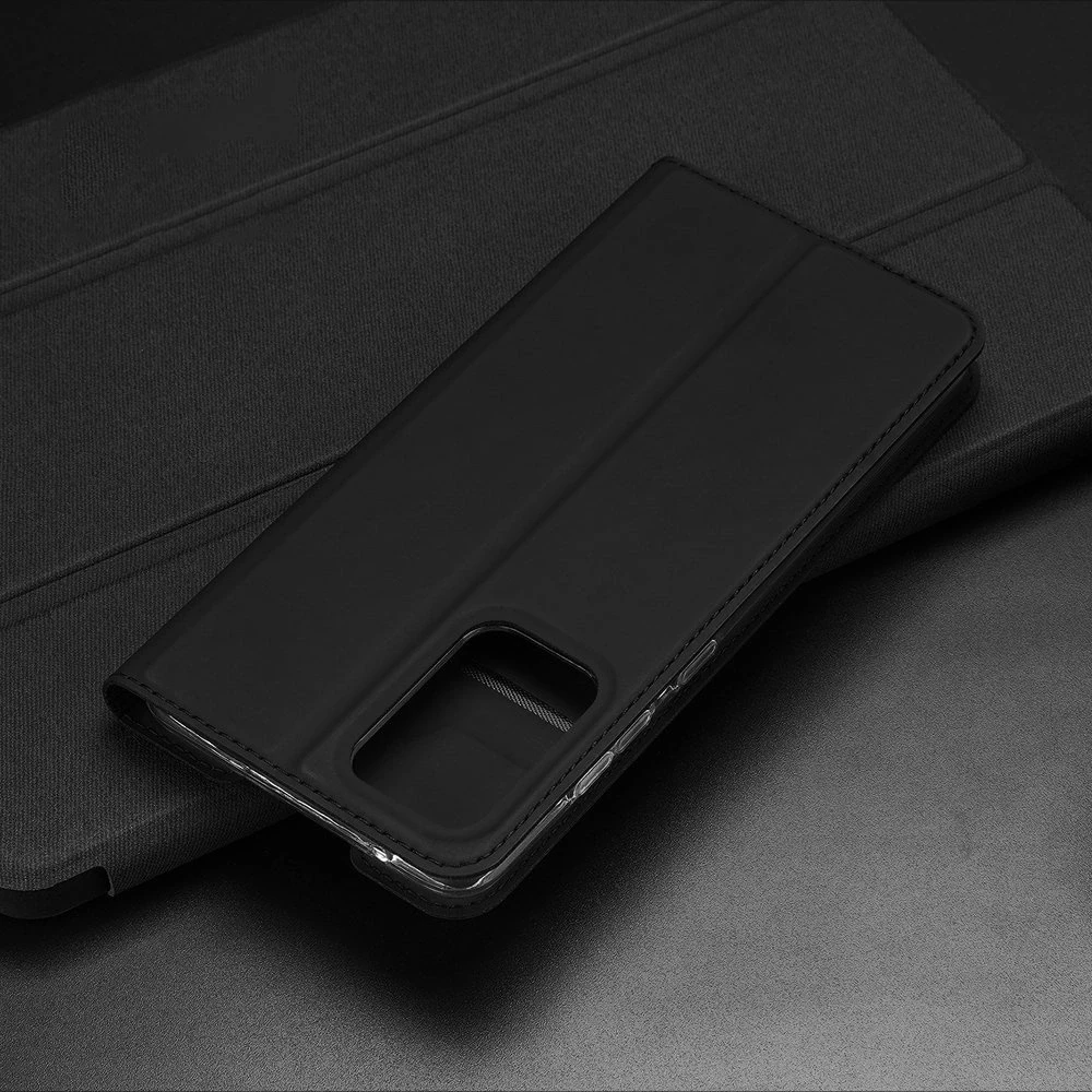 Dux Ducis Skin Pro dėklas skirtas Samsung A525 A52 4G/A526 A52 5G/A528 A52s 5G, juodas