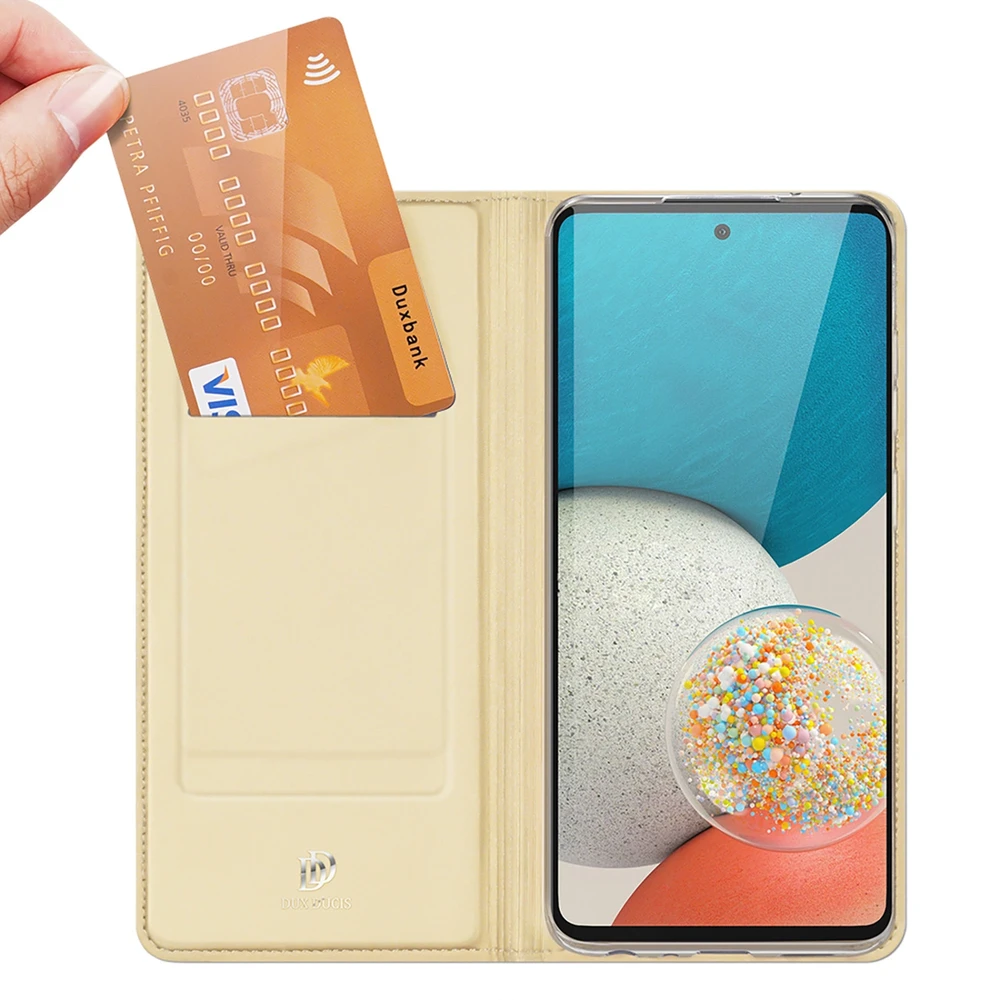 Dux Ducis Skin Pro dėklas skirtas Samsung Galaxy A73, auksinis