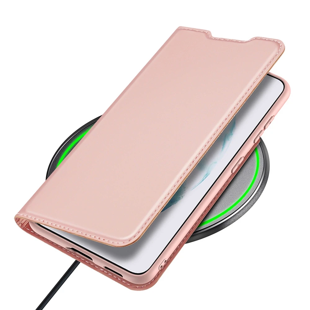Dux Ducis Skin Pro dėklas skirtas Samsung Galaxy S22 + (S22 Plus), rožinis
