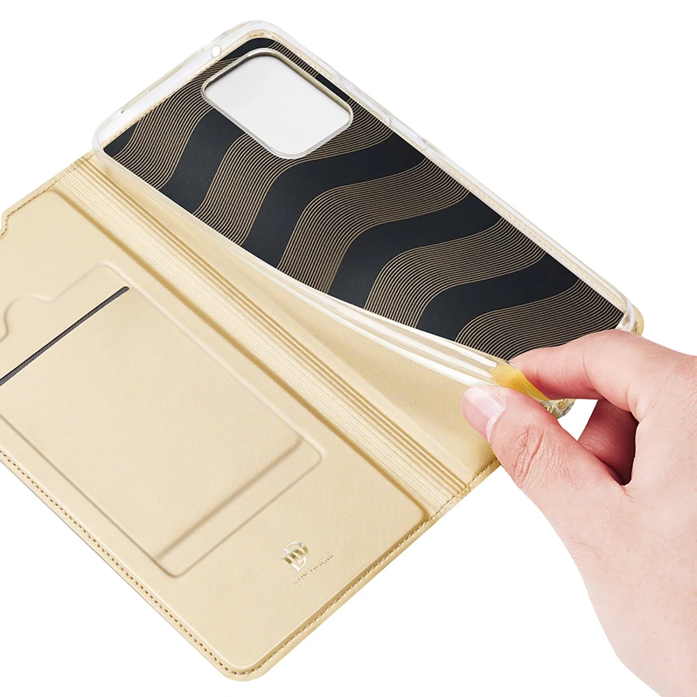 Dux Ducis Skin Pro dėklas skirtas Samsung Galaxy A73, auksinis