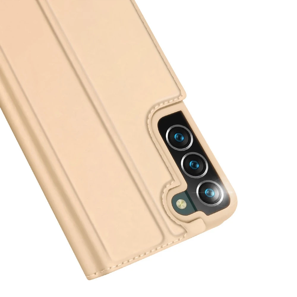 Dux Ducis Skin Pro dėklas skirtas Samsung Galaxy S22 + (S22 Plus), auksinis