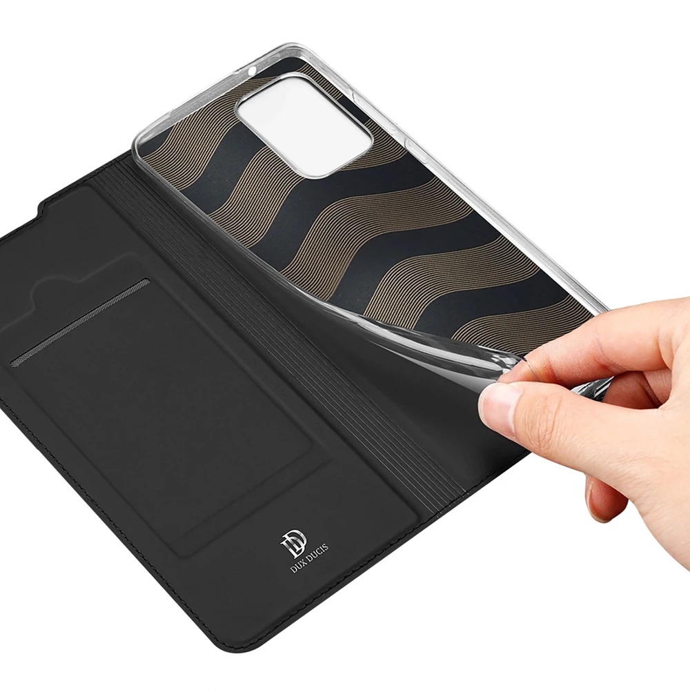 Dux Ducis Skin Pro dėklas skirtas Samsung Galaxy A73, juodas