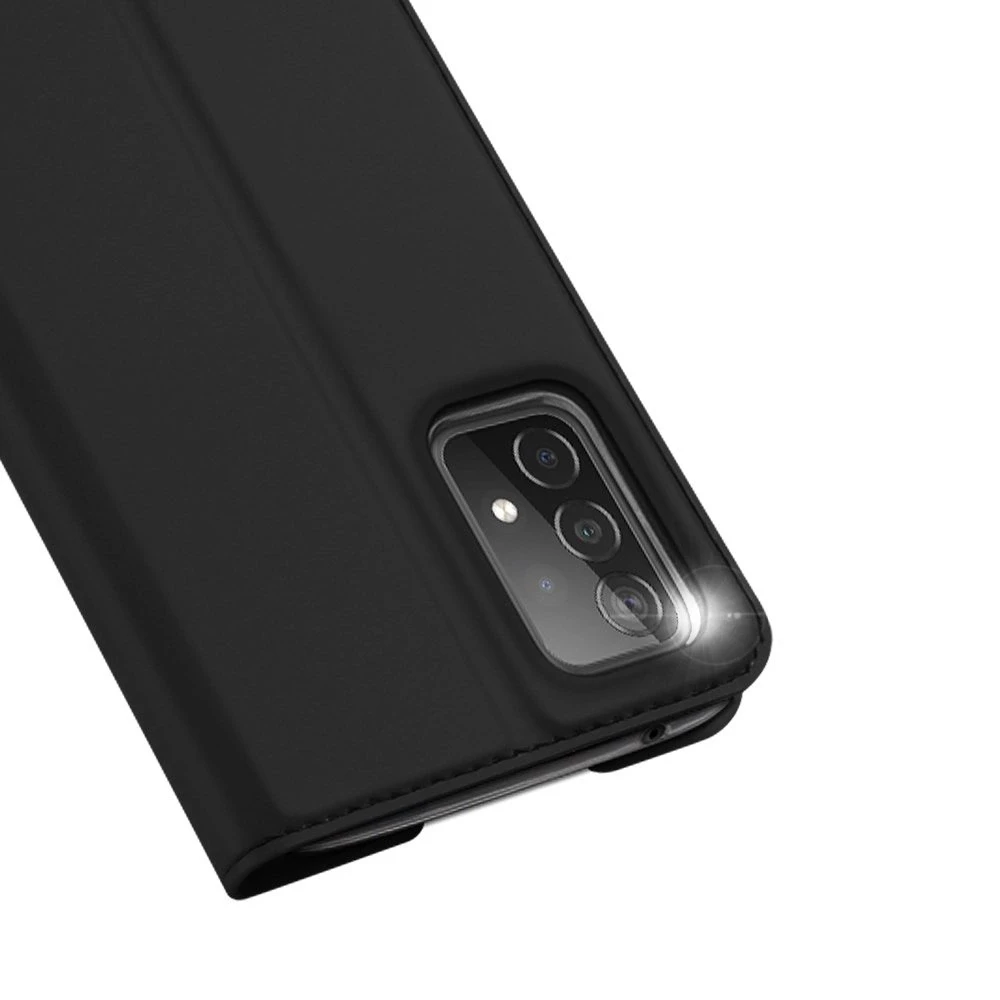 Dux Ducis Skin Pro dėklas skirtas Samsung A525 A52 4G/A526 A52 5G/A528 A52s 5G, juodas