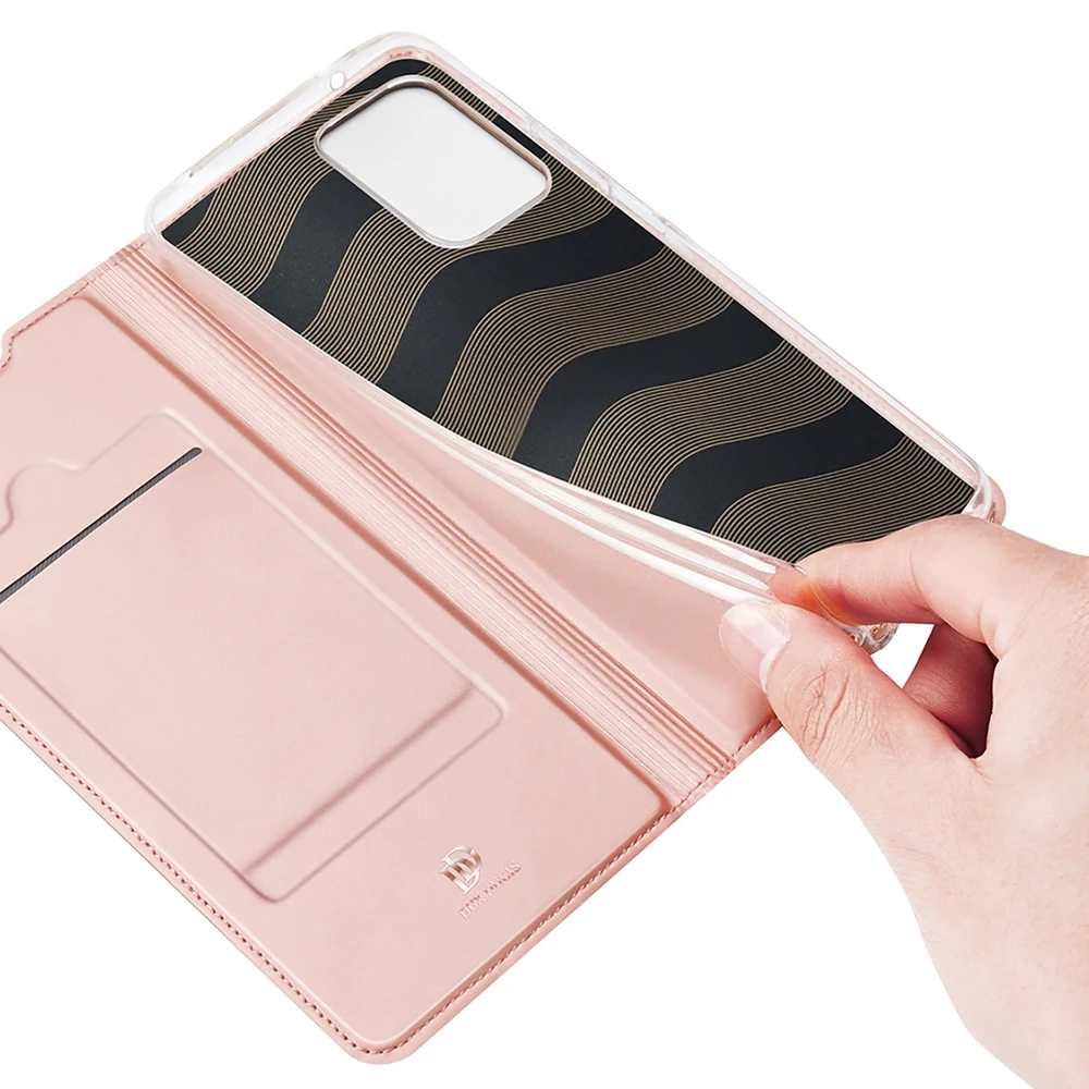 Dux Ducis Skin Pro dėklas skirtas Samsung Galaxy A73, rožinis