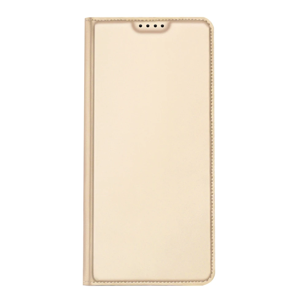 Dėklas Dux Ducis Skin Pro Samsung Galaxy S23 Plus atverčiamas Card Wallet su stoveliu Gold