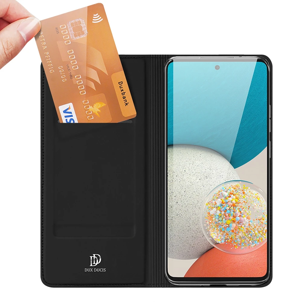 Dux Ducis Skin Pro dėklas skirtas Samsung Galaxy A73, juodas