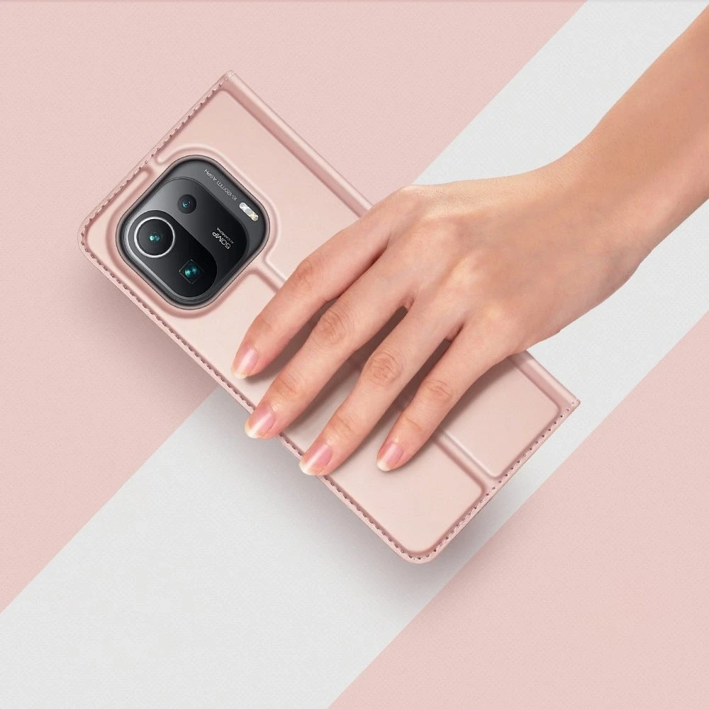 Dux Ducis Skin Pro dėklas skirtas Xiaomi Mi 11 Pro, rožinis