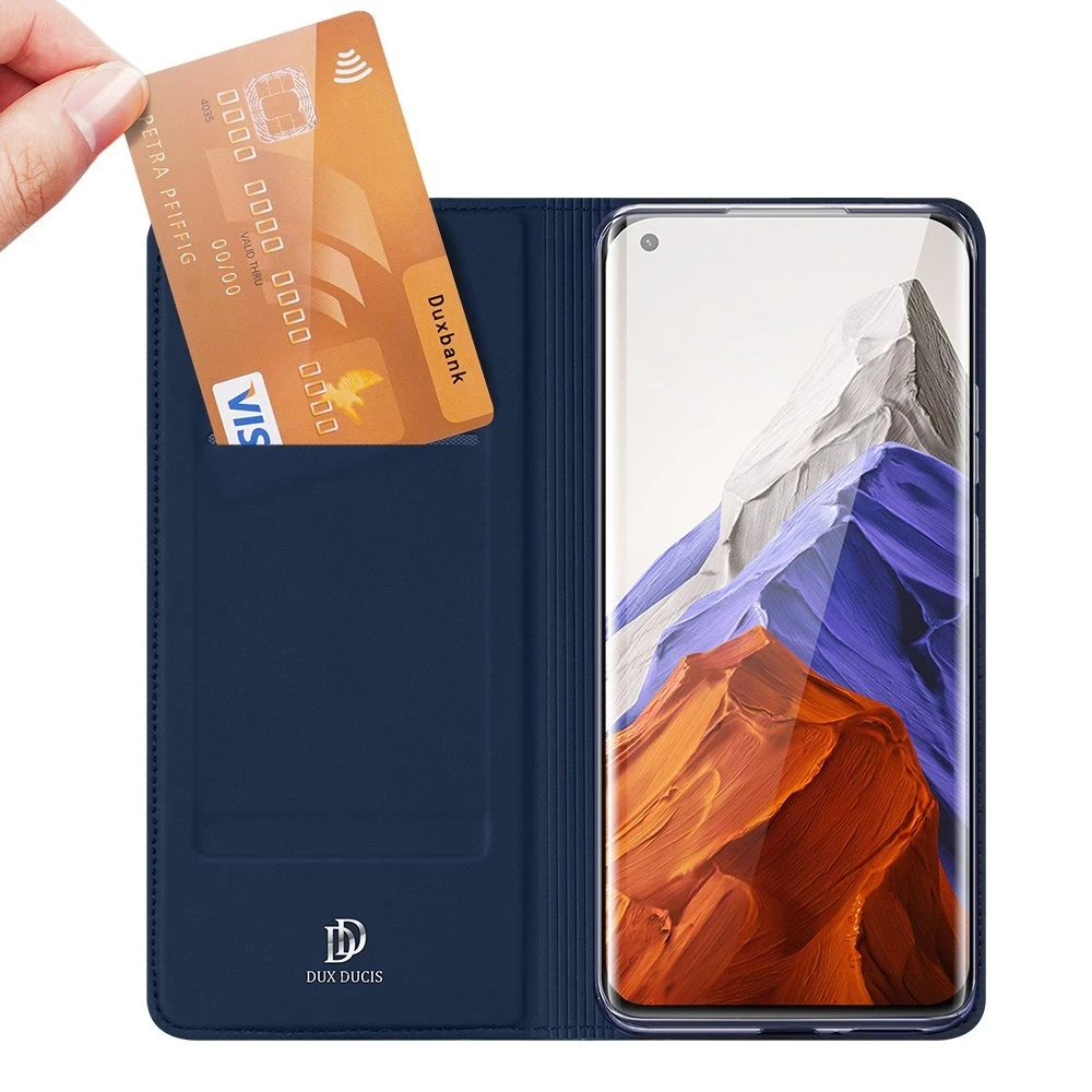 Dux Ducis Skin Pro dėklas skirtas Xiaomi Mi 11 Pro, mėlynas