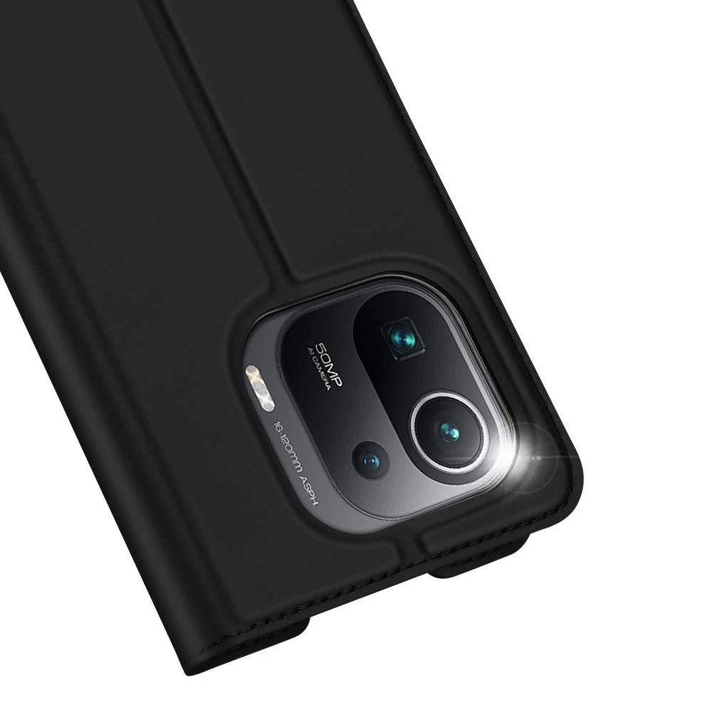 Dux Ducis Skin Pro dėklas skirtas Xiaomi Mi 11 Pro, juodas