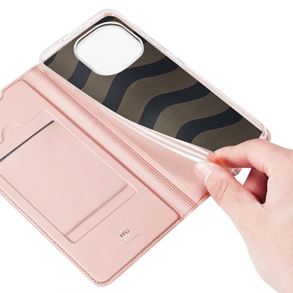 Dux Ducis Skin Pro dėklas skirtas Xiaomi Mi 11 Pro, rožinis