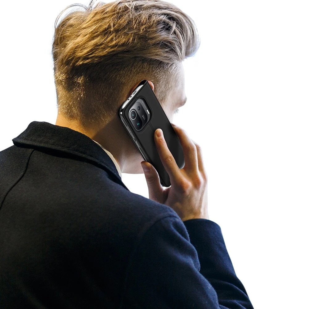 Dux Ducis Skin Pro dėklas skirtas Xiaomi Mi 11 Pro, juodas
