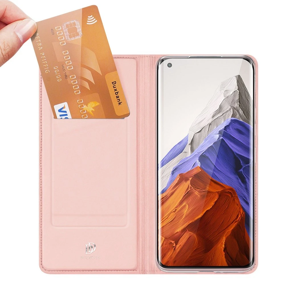 Dux Ducis Skin Pro dėklas skirtas Xiaomi Mi 11 Pro, rožinis