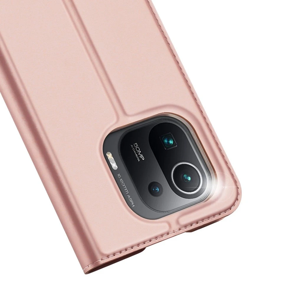 Dux Ducis Skin Pro dėklas skirtas Xiaomi Mi 11 Pro, rožinis