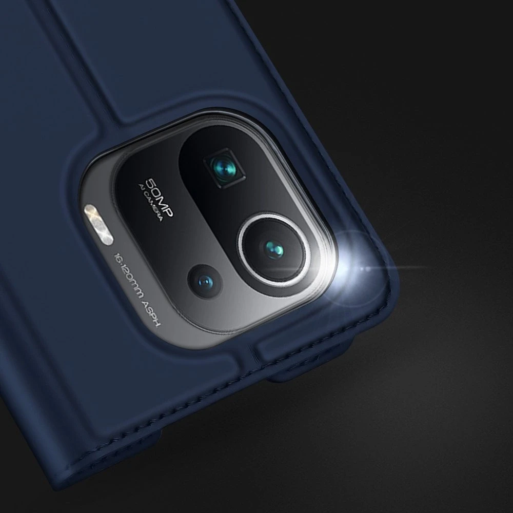 Dux Ducis Skin Pro dėklas skirtas Xiaomi Mi 11 Pro, mėlynas