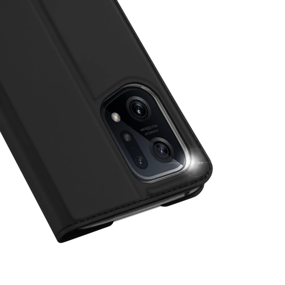 Dux Ducis Skin Pro dėklas skirtas Oppo Find X5, juodas