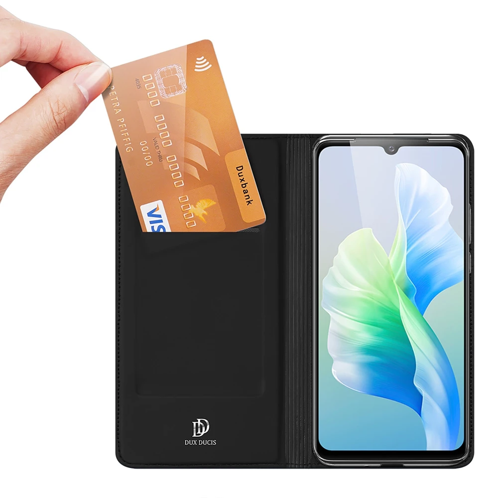 Dux Ducis Skin Pro dėklas skirtas Vivo V23e, juodas