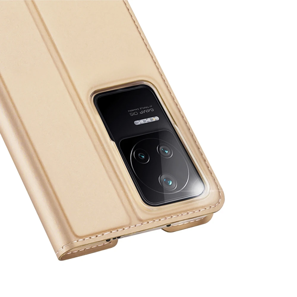 Dux Ducis Skin Pro dėklas skirtas Xiaomi POCO F4 5G, auksinis