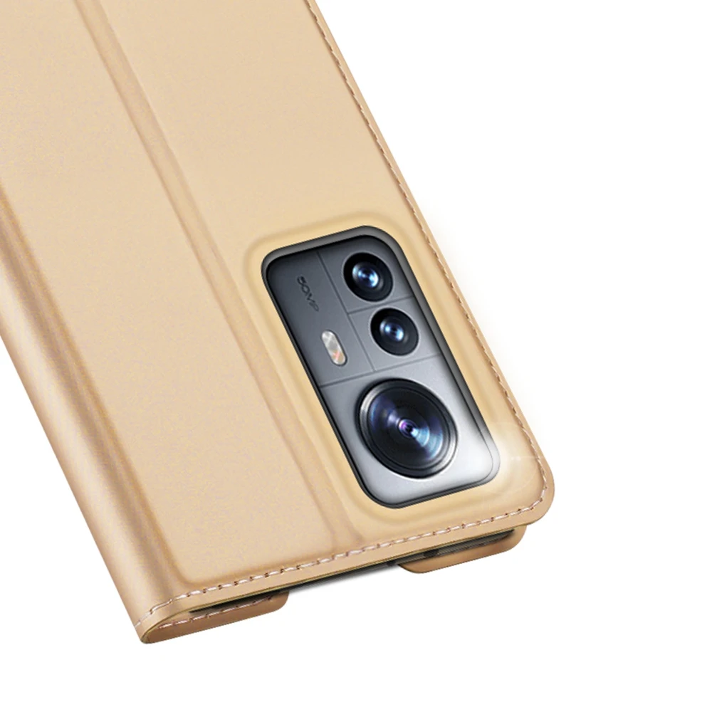 Dux Ducis Skin Pro dėklas skirtas Xiaomi 12 Pro, auksinis