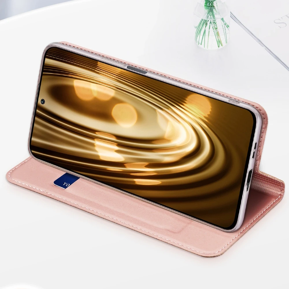 Dux Ducis Skin Pro dėklas skirtas Xiaomi POCO F4 5G, rožinis