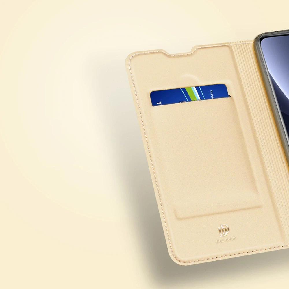 Dux Ducis Skin Pro dėklas skirtas Xiaomi 12 Pro, auksinis