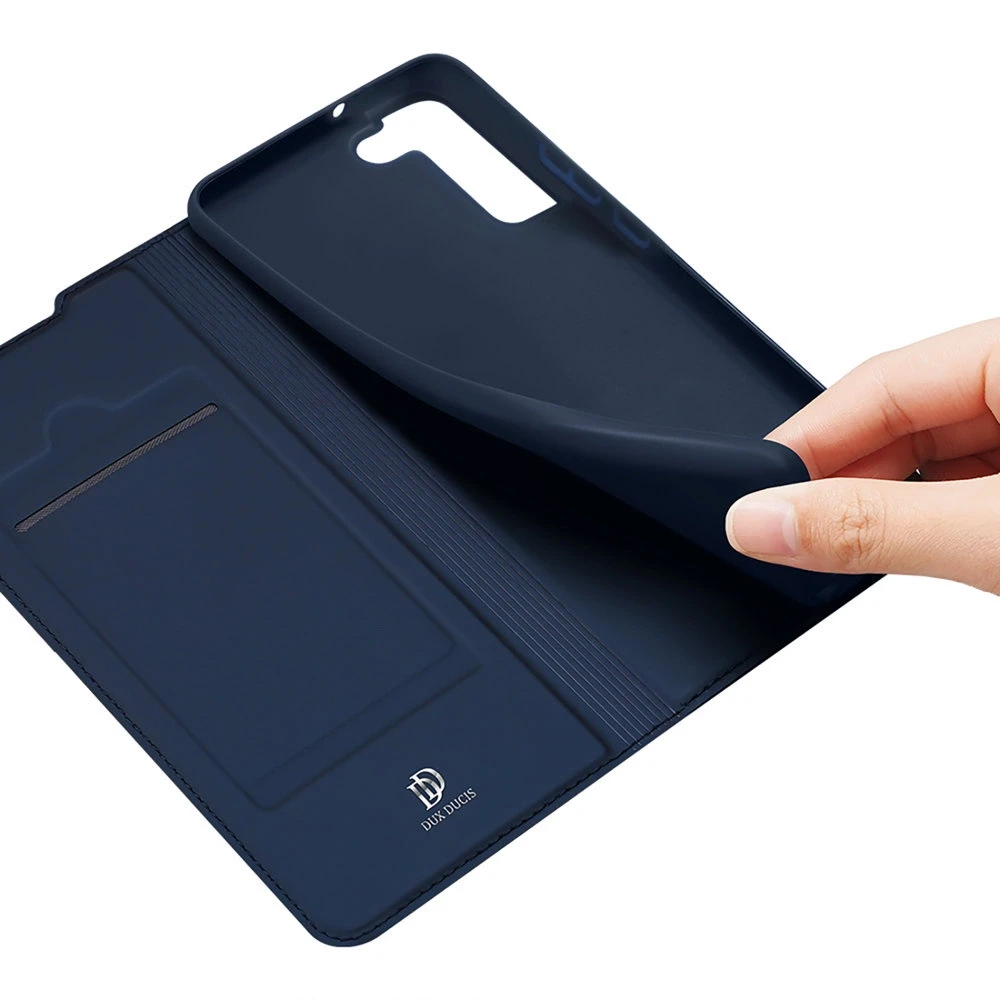 Dux Ducis Skin Pro dėklas skirtas Samsung S22 Plus, mėlynas