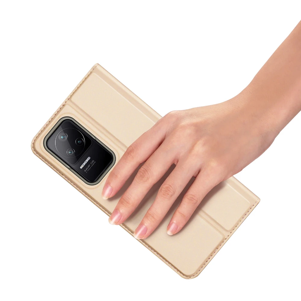 Dux Ducis Skin Pro dėklas skirtas Xiaomi POCO F4 5G, auksinis