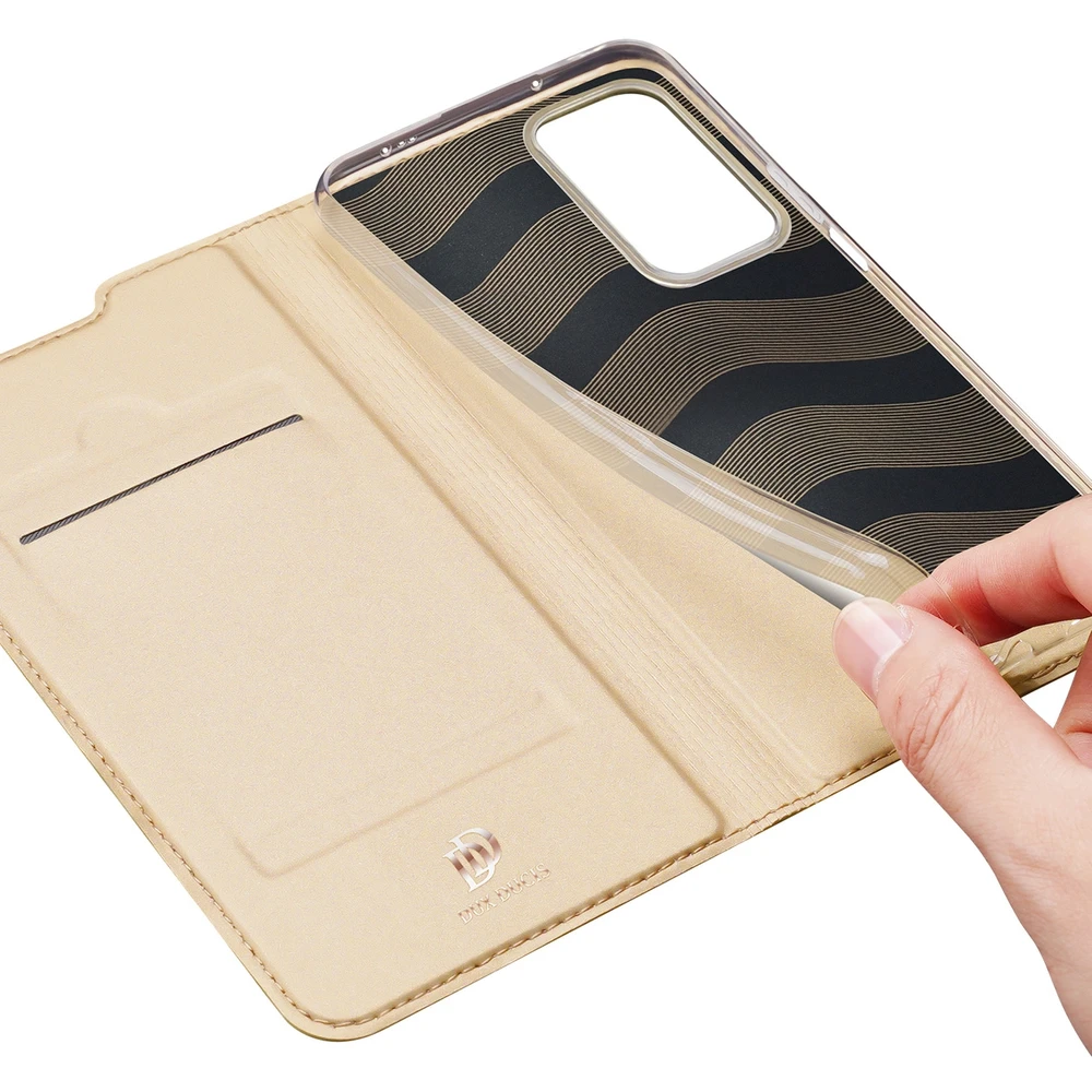 Dux Ducis Skin Pro dėklas skirtas Xiaomi POCO F4 5G, auksinis
